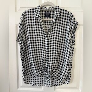 Abercrombie & Fitch Gingham Button Down Shirt